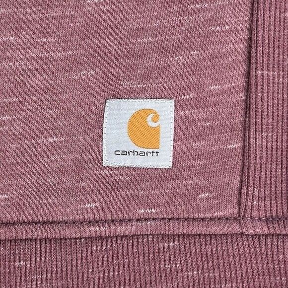 Carhartt Relaxed Fit Midweight Block Logo Sleeve Graphic Sweatshirt Womens L - Picture 3 of 6